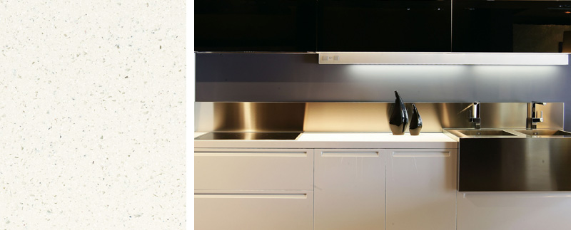 Blanco Dune Silestone colour