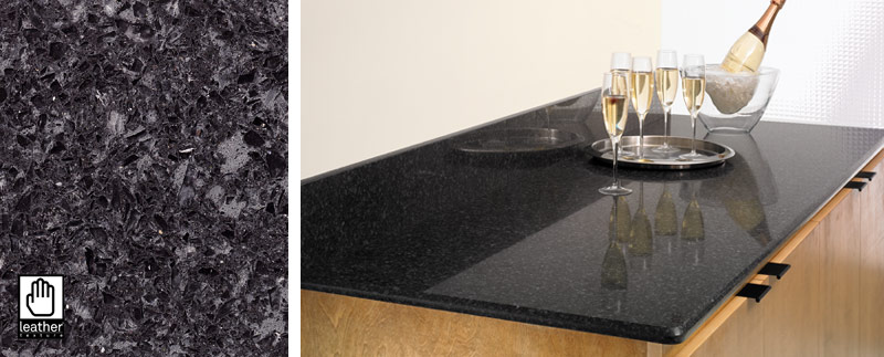 Ebony Pearl Silestone colour